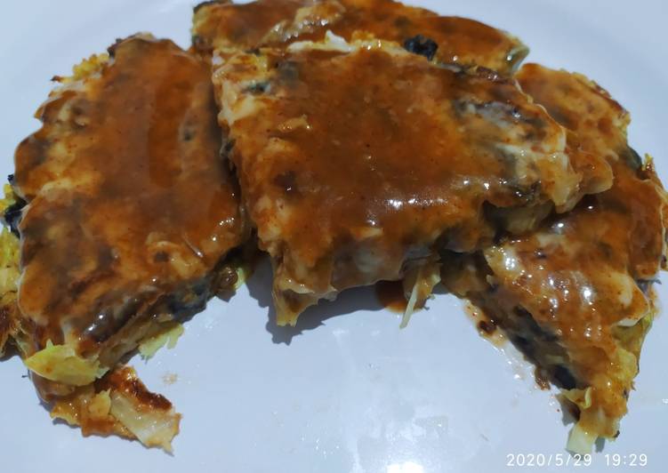 Resep 47. Okonomiyaki Anti Gagal