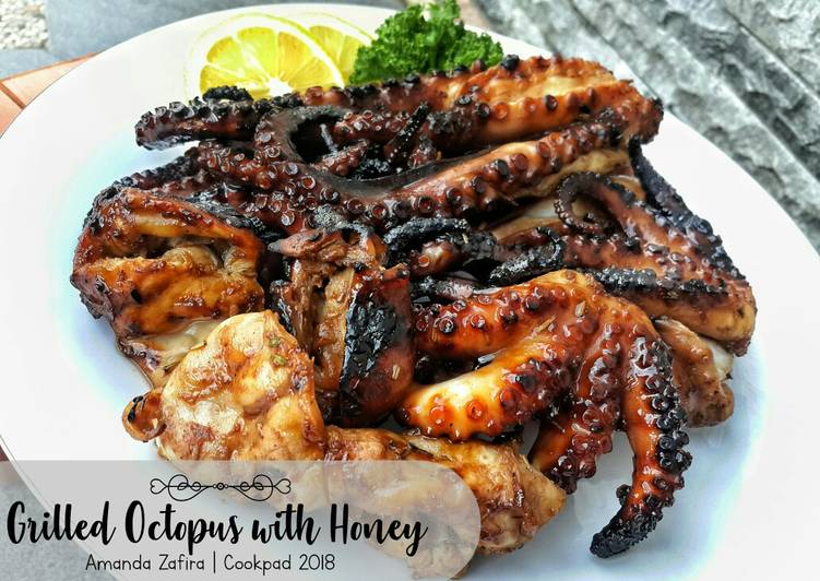 Grilled Octopus with Honey