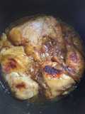 Pollo con miel