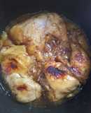 Pollo con miel