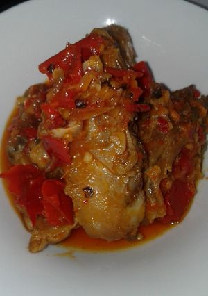 Foto resep Ayam cabe merah