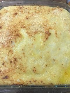 Una foto de Budín de coliflor