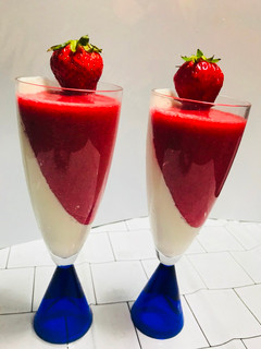 Una foto de Pana cotta !