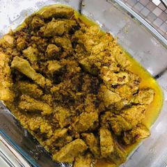 A picture of Chicken behari boti tikka.