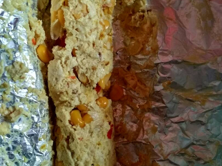 Bagaimana Menyiapkan Pepes tahu putih jagung pipil #bikinramadanberkesan, Bikin Ngiler