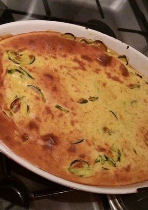 Une photo de Clafouti aux courgettes