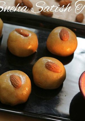 A picture of Besan Ke Laddoo.