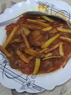 عکسی از دستور خوراک بادمجان