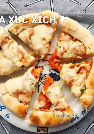 Hình của món Pizza Xúc Xích Cho em bé 1Y.