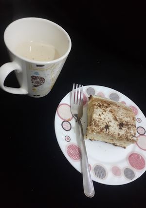 صورة لوصفة كيكة النسكافيه