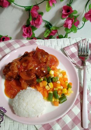 Foto resep Bola Daging Cincang Asam Manis #seninsemangat