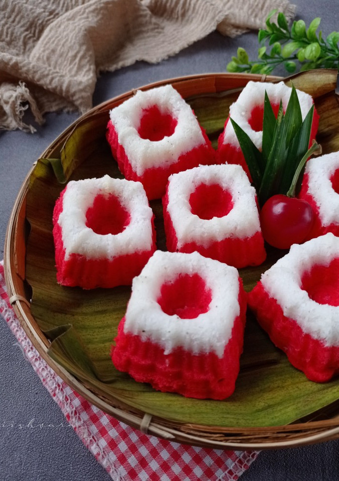Foto resep Putu ayu merah putih