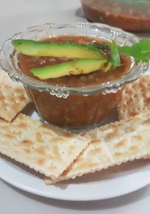 A picture of Lentil Cocktail.