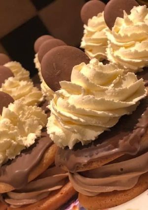 O poză a rețetei Indiene cu ganache de ciocolată, frișcă și mascarpone 😋.