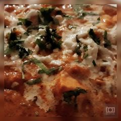 A picture of Paneer butter masala.
