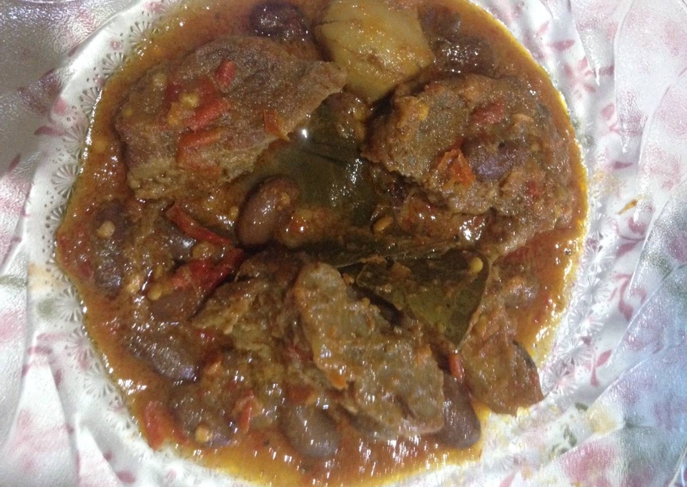 Rendang sapi asik #kitaberbagi