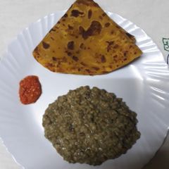 A picture of Malenge (Pumpkin) Chapati #authorsmarathon#.