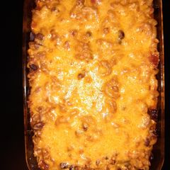 A picture of Cheesey Chili Mac.