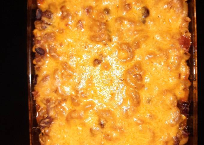 Recipe of Super Quick Homemade Cheesey Chili Mac