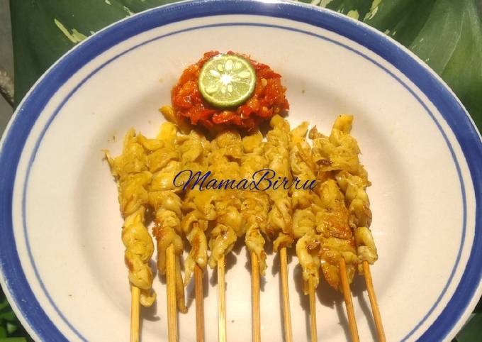 Ternyata begini loh! Resep termudah memasak Sate Jamur Tiram Bumbu Ungkep dijamin sesuai selera