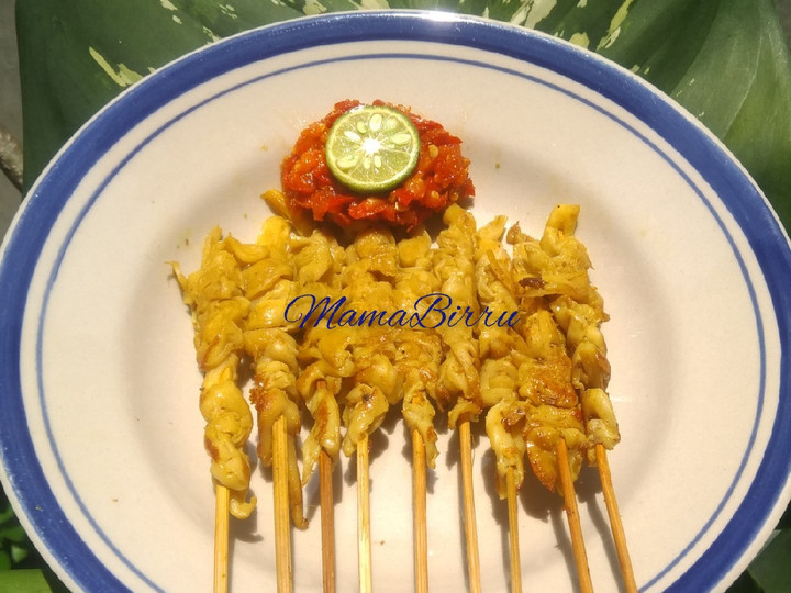 Ternyata begini loh! Resep termudah memasak Sate Jamur Tiram Bumbu Ungkep dijamin sesuai selera