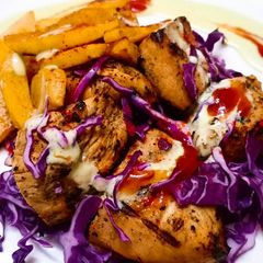 A picture of Kali mirch murgh kabab.