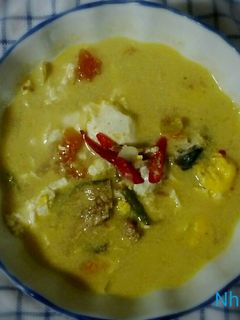 Foto resep Garih Batanak (ikan asin masak santan)