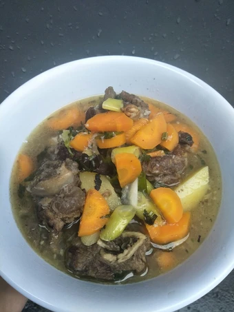 Langkah Mudah untuk Menyiapkan Resep Sup tulang sapi yang Enak Banget Anti Ribet, Sempurna