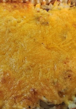 A picture of Loaded Bacon, Cheddar, Ranch Potatoes.