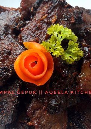 Foto resep Empal gepuk daging sapi