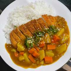A picture of Chicken Katsu Curry.