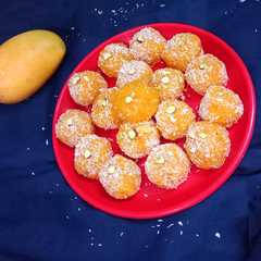 आम के लड्डू (Aam ke laddu ki recipe in hindi)-レシピのメイン写真