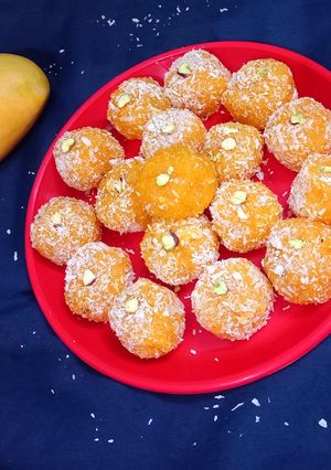 आम के लड्डू (Aam ke laddu ki recipe in hindi) रेसिपी मुख्य फोटो