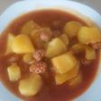 Patatas con chorizo