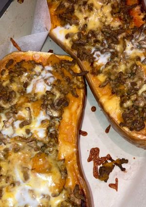 Une photo de Butternut rôtie
