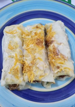 A picture of Vegan "Meat" Cannelloni.