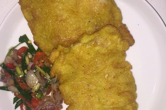 Resep Sambal matah ikan dori tepung Irit Anti Gagal