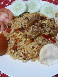 Foto resep Nasi goreng kikil makyus