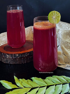 A picture of Beetroot Carrot Juice.