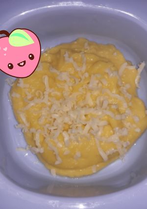 Foto resep Bubur jagung manis keju | SNACK MPASI 6+
