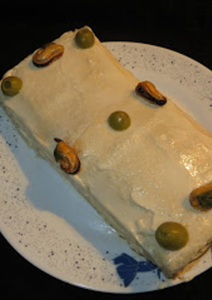 Una foto de Pastel de mar