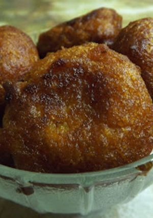 A picture of Taler Bora (Sugar Palm Pakora).