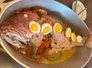 Una foto de camarones veracruzana