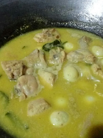 Resep Opor ayam telur puyuh bumbu rempah Untuk Pemula