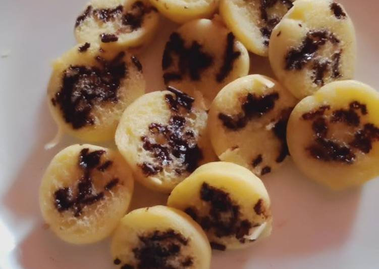 Resep masakan Kue Lumpur Mini ala Takoyaki | Langkah Membuat Kue Lumpur Mini ala Takoyaki Yang Menggugah Selera