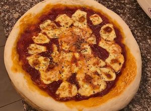 Una foto de Pizza italiana a ojo 🍕