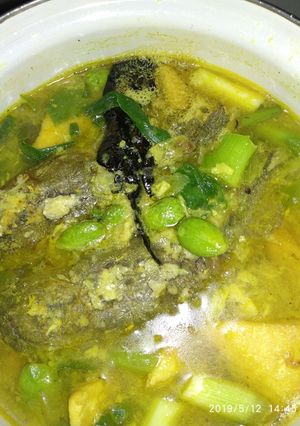 Foto resep Lele tahu pete kuah kuning