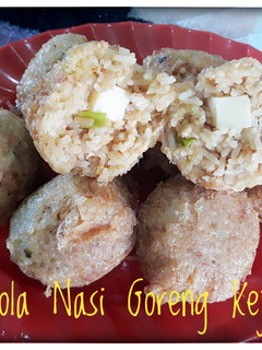 Foto resep Bola Nasi Goreng Keju