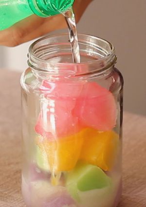 Foto resep Minuman Segar Pelangi