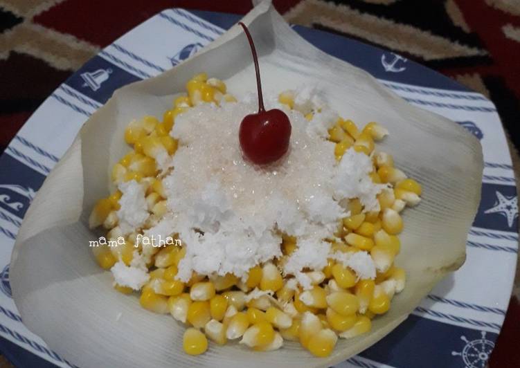 Cara Buat Urap jagung manis irit untuk jualan